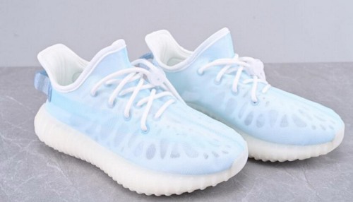 Authentic Yeezy Boost 350 V2 Mono Ice Kids Shoes