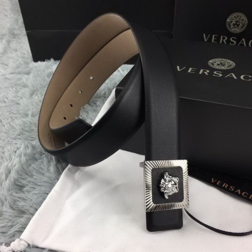 Super Perfect Quality Versace Belts(100% Genuine Leather,Steel Buckle)-175