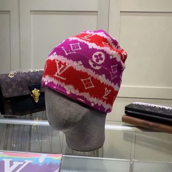 LV Wool Cap Scarf AAA-103