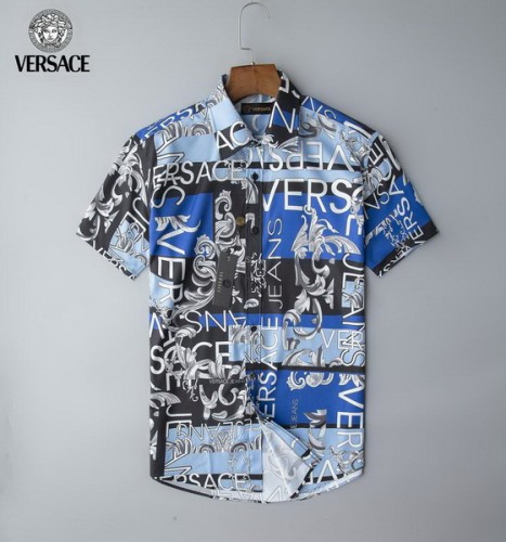 Versace short sleeve shirt men-006(S-XXXL)