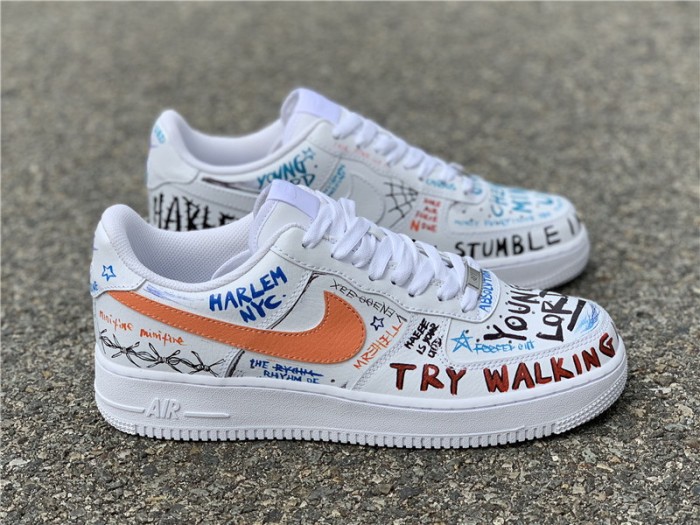 Authentic Vlone x Pauly x Air Force 1 Mase