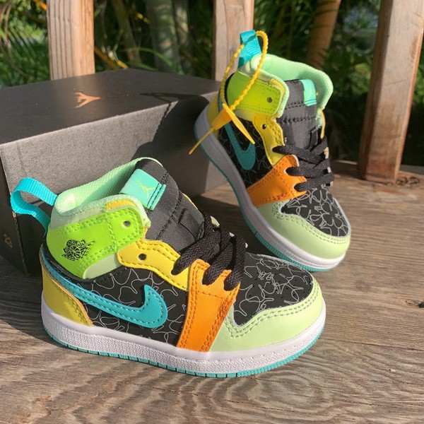 Jordan 1 kids shoes-117