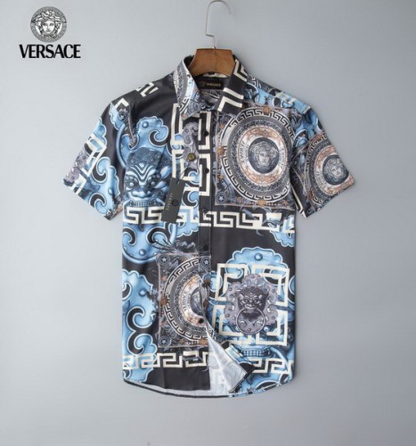 Versace short sleeve shirt men-008(S-XXXL)