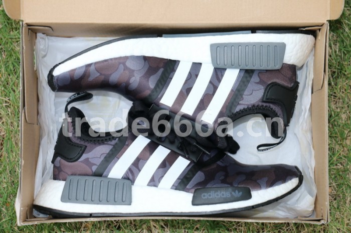 Authentic BAPE x AD NMD Black