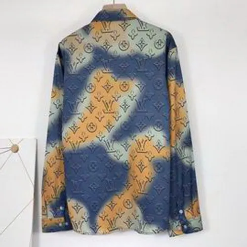 LV long sleeve shirt men-001(M-XXL)