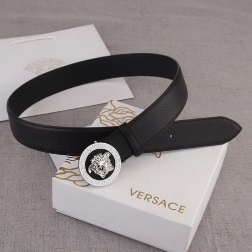 Super Perfect Quality Versace Belts(100% Genuine Leather,Steel Buckle)-550