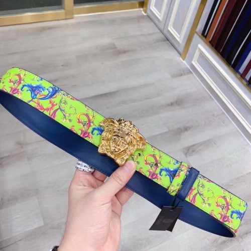 Super Perfect Quality Versace Belts(100% Genuine Leather,Steel Buckle)-514