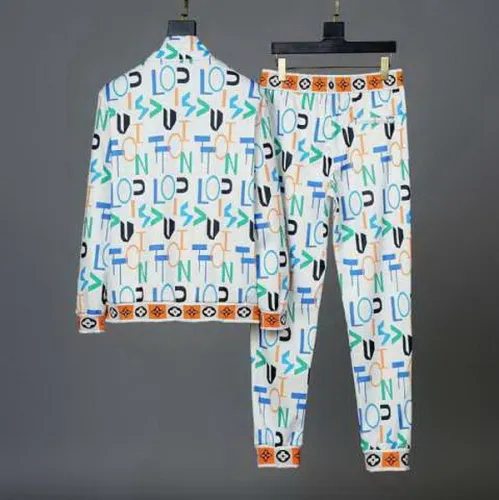LV long sleeve men suit-116(M-XXXL)