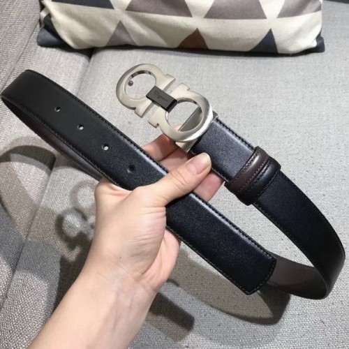 Super Perfect Quality Ferragamo Belts(100% Genuine Leather,steel Buckle)-898