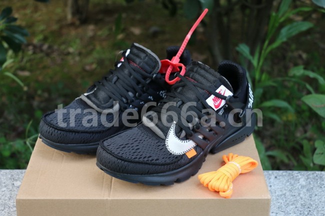 Authentic OFF-WHITE x Nike Air Presto Black