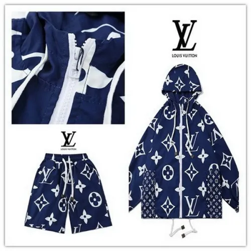 LV short sleeve men suit-039(S-XL)