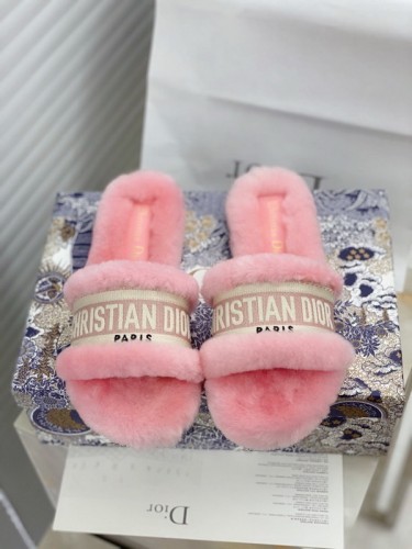 Dior women slippers 1：1 quality-046
