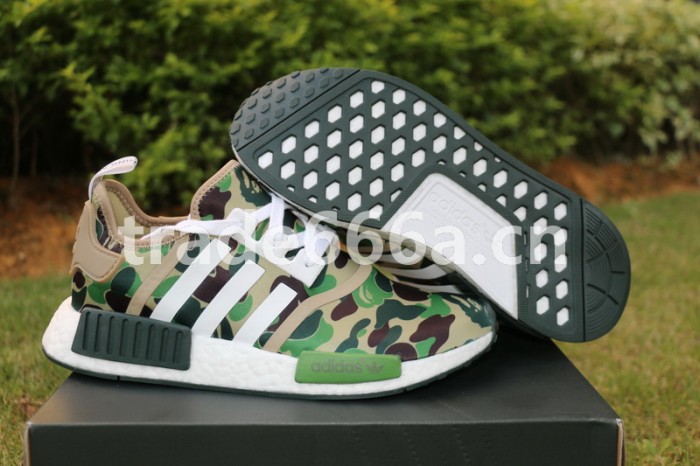 Authentic BAPE x AD NMD Olive