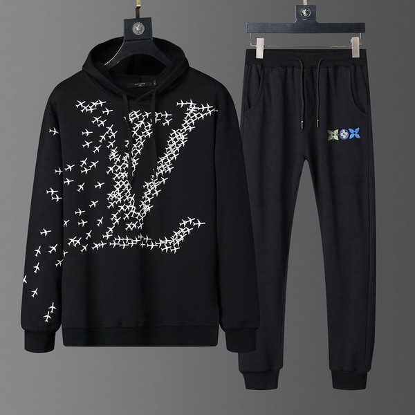 LV long sleeve men suit-052(M-XXXL)