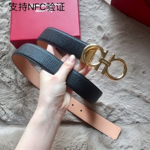 Super Perfect Quality Ferragamo Belts(100% Genuine Leather,steel Buckle)-1326