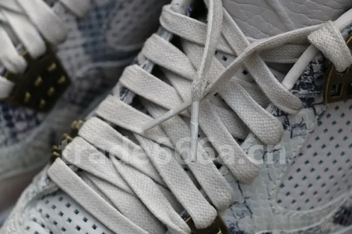 Authentic Air Jordan 4 Premium “Snakeskin”