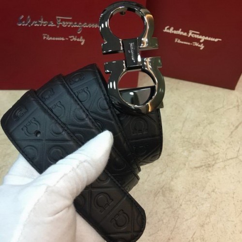 Super Perfect Quality Ferragamo Belts(100% Genuine Leather,steel Buckle)-1298