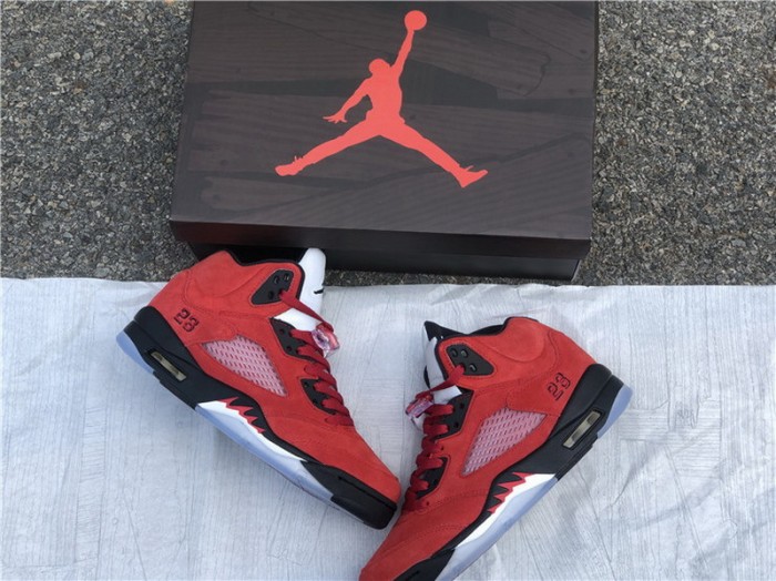 Authentic Air Jordan 5 “Raging Bull” (with wooden boxes)