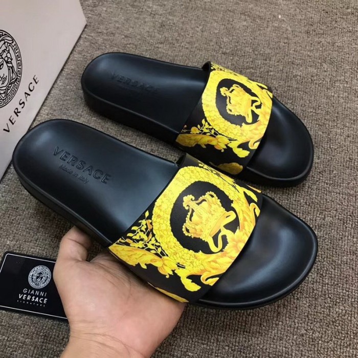 Versace men slippers AAA-114
