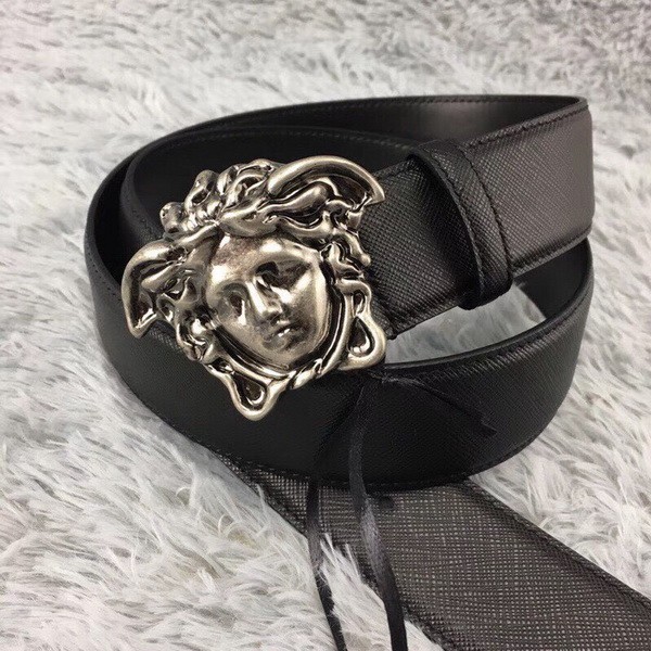 Super Perfect Quality Versace Belts(100% Genuine Leather,Steel Buckle)-695