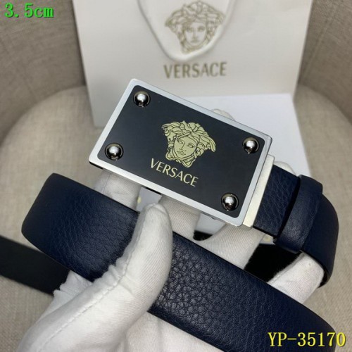 Super Perfect Quality Versace Belts(100% Genuine Leather,Steel Buckle)-706