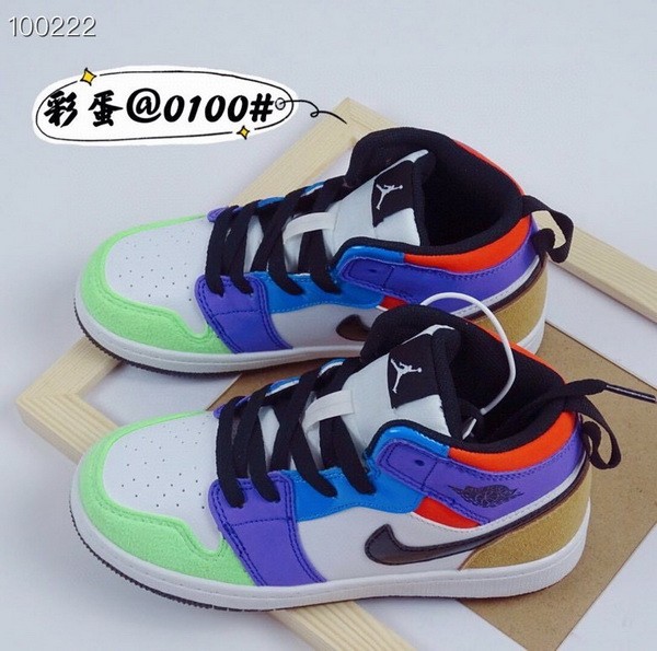 Jordan 1 kids shoes-444
