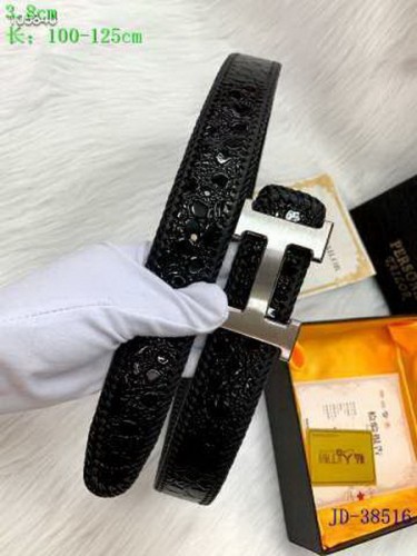 Super Perfect Quality Hermes Belts(100% Genuine Leather,Reversible Steel Buckle)-827