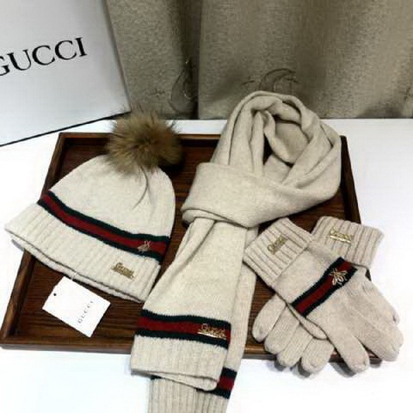 G Wool Cap Scarf AAA-145