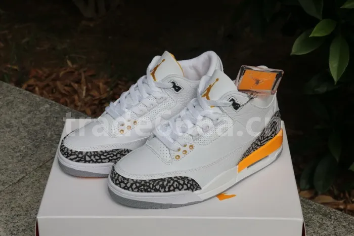 Authentic Air Jordan 3 WMNS “Laser Orange”