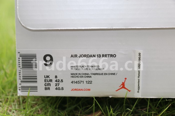 Authentic Air Jordan 13 Chicago