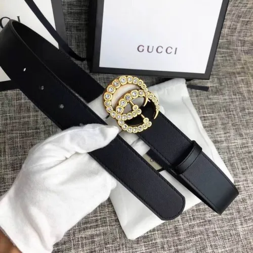 Super Perfect Quality G women Belts(100% Genuine Leather,steel Buckle)-453