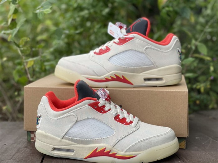 Authentic Air Jordan 5 Low  Chinese New Year 