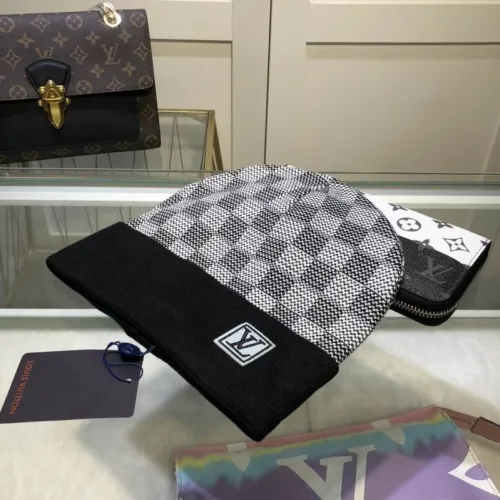 LV Wool Cap Scarf AAA-143