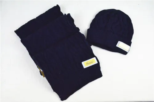 G Wool Cap Scarf AAA-015