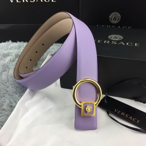 Super Perfect Quality Versace Belts(100% Genuine Leather,Steel Buckle)-157