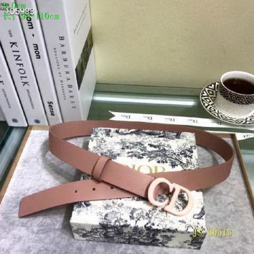 Super Perfect Quality Dior Belts(100% Genuine Leather,steel Buckle)-411