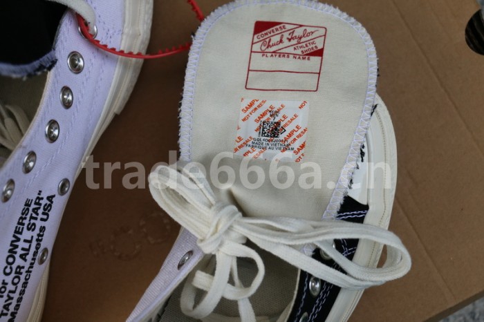 Authentic OFF-WHITE x Converse 2.0