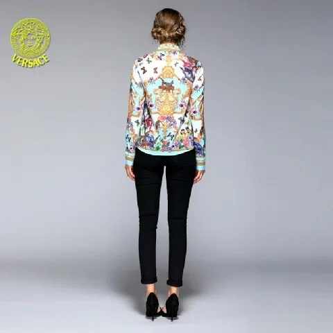 Versace shirt women-005(S-XXL)