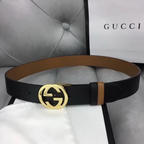 Super Perfect Quality G Belts(100% Genuine Leather,steel Buckle)-2080