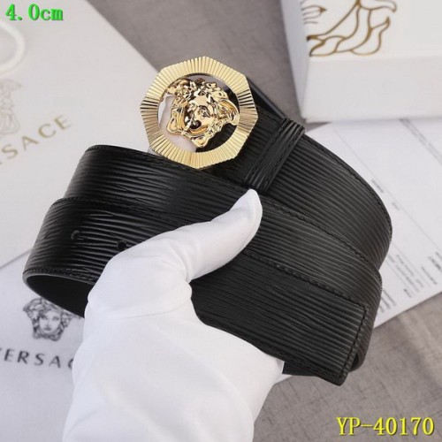 Super Perfect Quality Versace Belts(100% Genuine Leather,Steel Buckle)-739