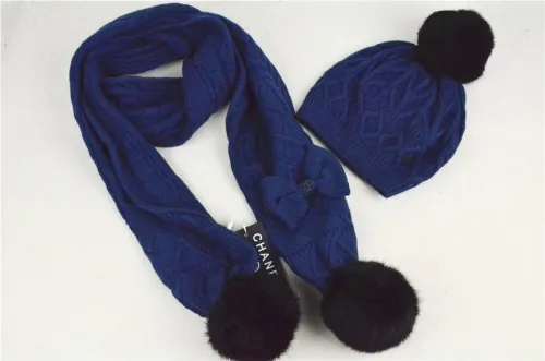 CHAL Wool Cap Scarf AAA-002