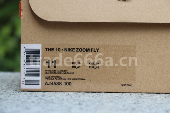 Authentic Off White x Nike Zoom Fly