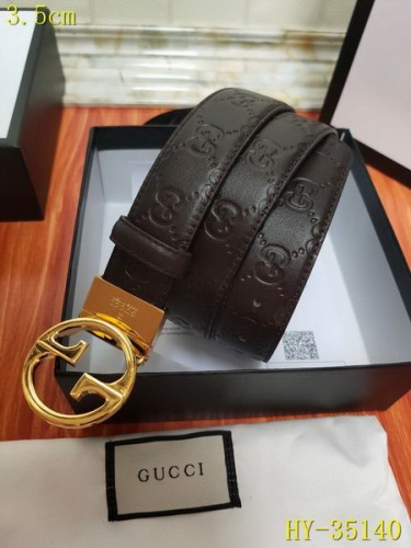 Super Perfect Quality G Belts(100% Genuine Leather,steel Buckle)-1903