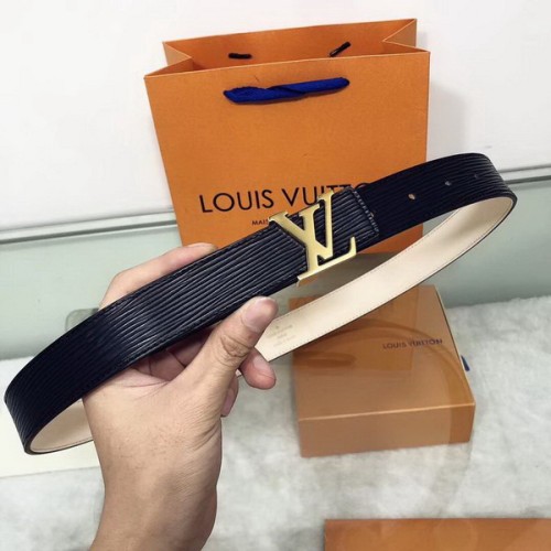 Super Perfect Quality LV women Belts(100% Genuine Leather,Steel Buckle)-121