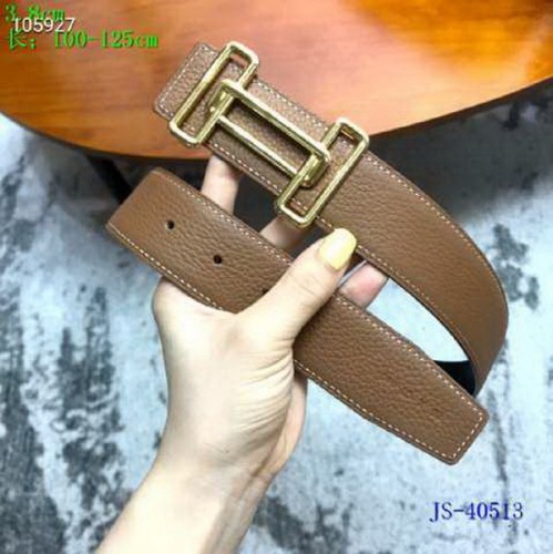 Super Perfect Quality Hermes Belts(100% Genuine Leather,Reversible Steel Buckle)-733