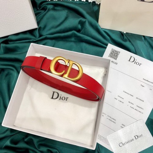 Super Perfect Quality Dior Belts(100% Genuine Leather,steel Buckle)-323