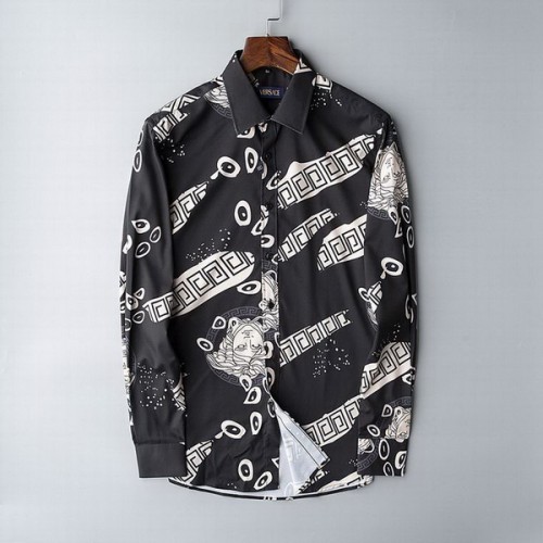 Versace long sleeve shirt men-084(S-XXXL)