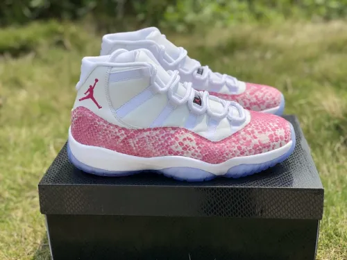 Authentic Air Jordan 11 Retro OVO “Pink Snakeskin”