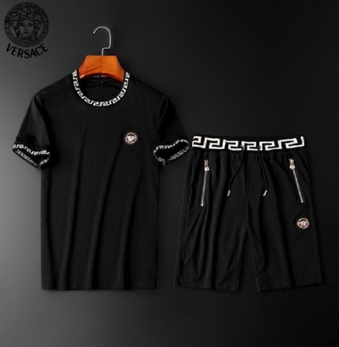 Versace short sleeve men suit-099(M-XXXL)
