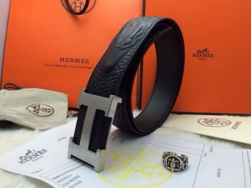 Super Perfect Quality Hermes Belts(100% Genuine Leather,Reversible Steel Buckle)-248